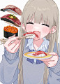 每日分享 宝藏画师：はまふぐ - 小红书