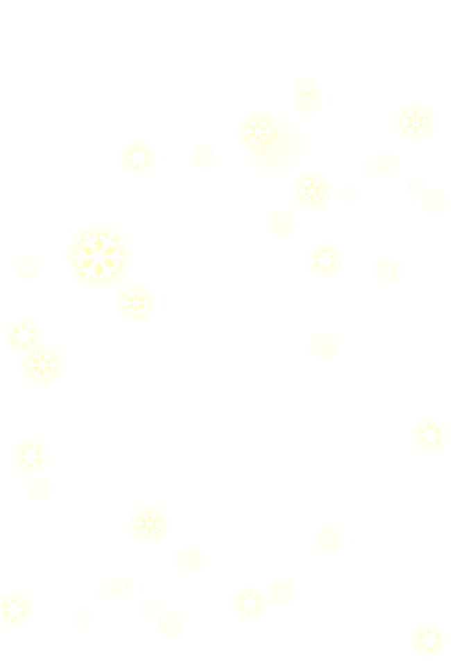 圣诞节雪花素材 PNG透明底 免抠图