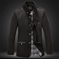 LONGEN 2013冬装新款男士外套 热卖推荐 韩版男士羊毛呢大衣外套 #冬装# #新款# #外套#