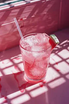 夏季解暑西瓜饮品