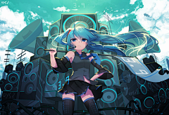 Summer&忘忧草采集到初音未来