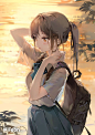 每日审美提升｜画师推荐｜Anmi - 小红书