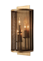 Hammerton mesh sconce: