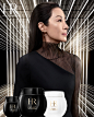 Photo shared by Helena Rubinstein on March 16, 2024 tagging @michelleyeoh_official. May be an image of 1 person, makeup, hair product, cosmetics, hand cream and text.