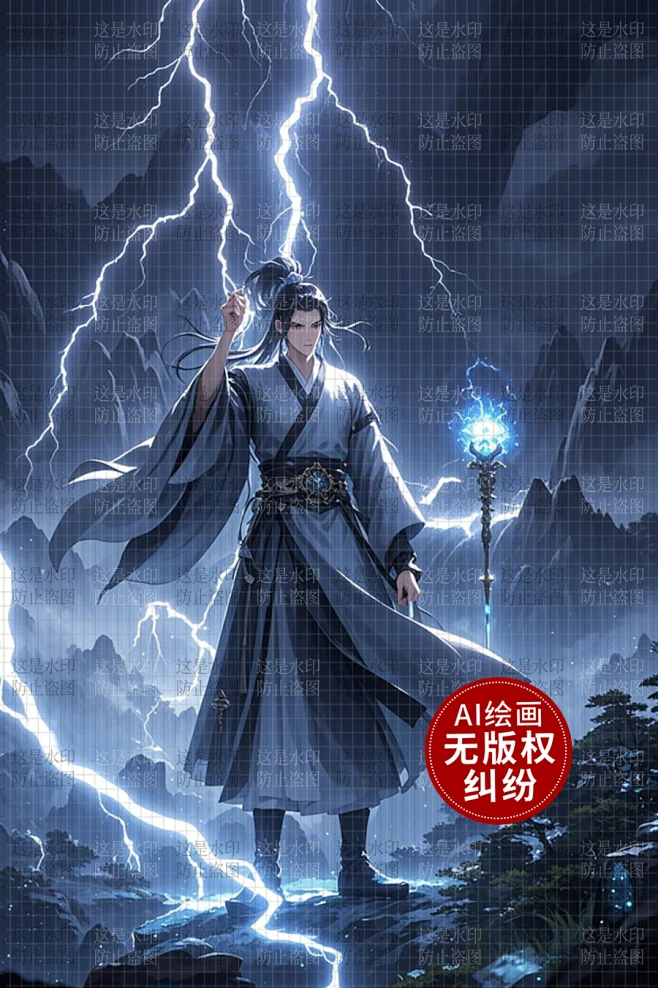 AI修仙男c-(3)图片_【原创】AI修仙玄幻 男图片素材-花瓣网