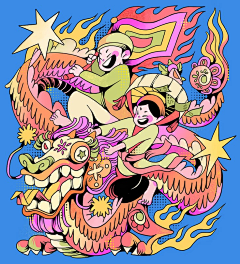 好君言采集到插画平面