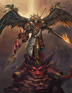 sanguinius(圣吉列斯)273α加西莫多α采集到战锤bilibili.