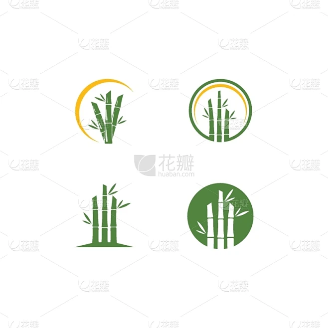 品牌名称,竹,自然,传统,符号,图像,美,枝,彩妆,叶子素材-花瓣网