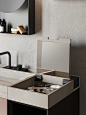 Vanity unit with drawer COMPACT LIVING - SET 5 Compact Living Collection By Rexa Design