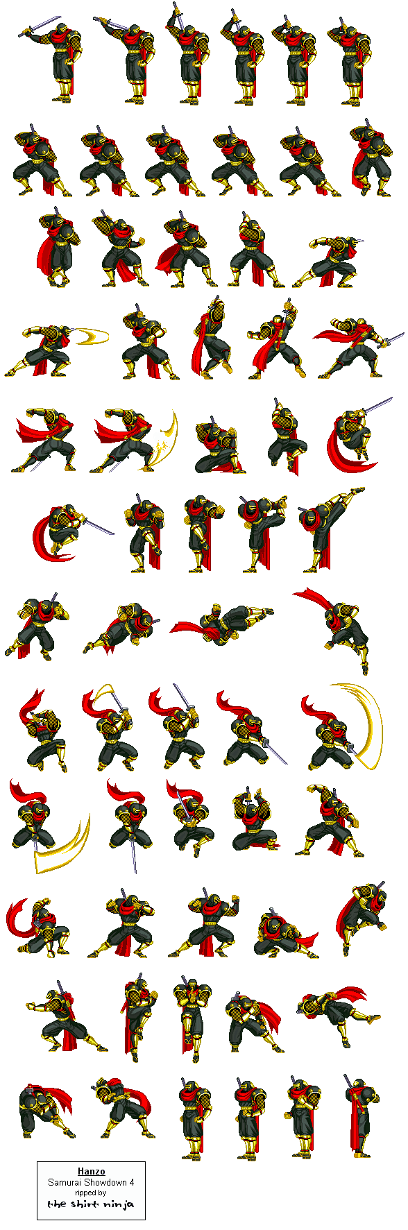 Samurai Sprites Show...