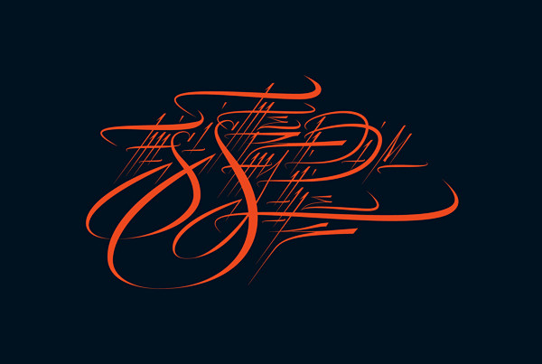 Custom Lettering on ...
