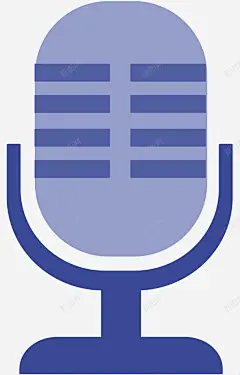 语音图标元素矢量图 平面电商 创意素材