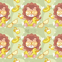 可爱的,狮子,海滩,贺卡,四方连续纹样,猴子,纺织品,云,壁纸,翅膀