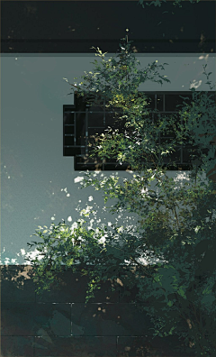 呜~呜~采集到【画】郊外，自然场景