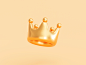 gold-crown-winner-luxury-premium-success-sign-kingdom-princess-symbol-icon-cartoon-background-3d-illustration