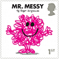 Mr Men and Little Miss stamp series designed for Royal Mail 皇家邮政品牌艺术邮票设计-古田路9号