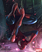 Spiderman, Denys Tsiperko : Some more illustrations I made for card battle game Marvel: War of Heroes.