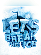 Let's break the ice - Poster : Poster made for ESN Olsztyn and QSC Club Olsztyn for "Let's break the ice" party.