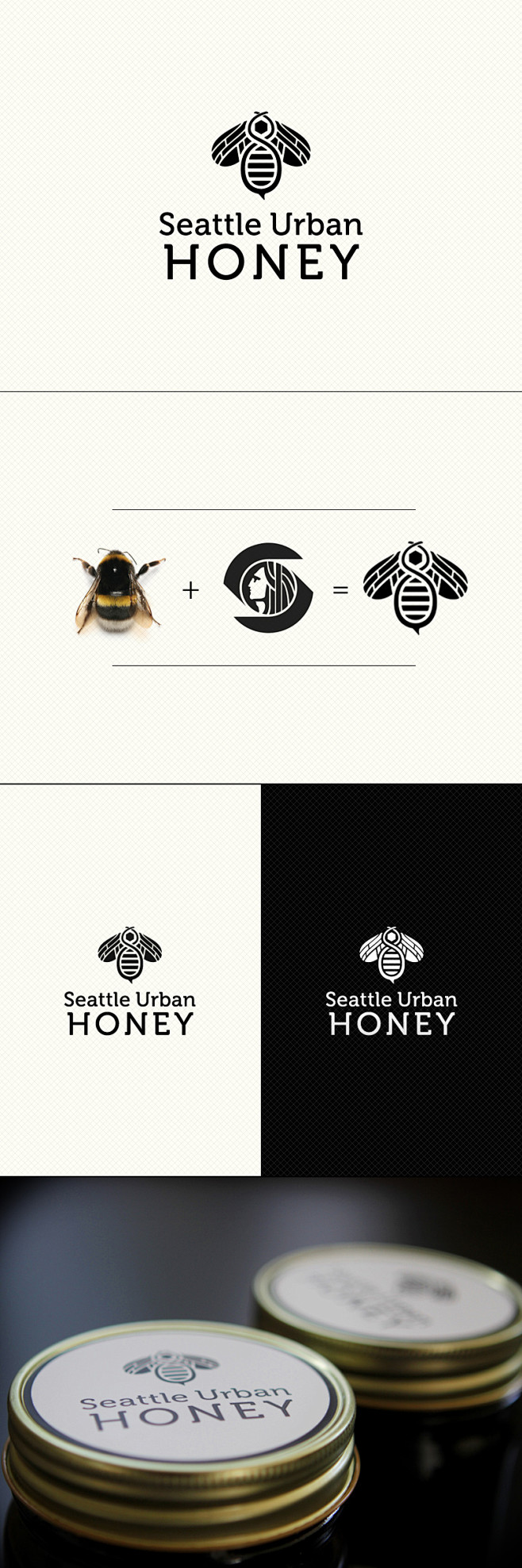 蜜蜂，标志设计
  
--- 来自@何小...