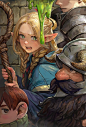 迷宫饭四人组
画师：michemashu55
