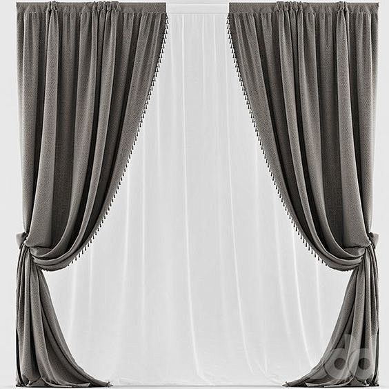 Curtains Red: