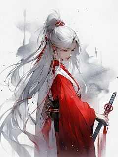 随心的（秘密花园）采集到古风插画