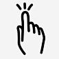 触摸触摸屏戳图标_88ICON https://88icon.com 触摸 触摸屏 戳 点 互动 手 五官 手指 感觉 触摸敏感
