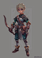 Characters, Jason Nguyen : I've been having a lot of fun lately painting these classic RPG character archetypes. I do plan on doing a lot more of these in the future so if there are any other's that you would like to see let me know! 
Oh and I recently st