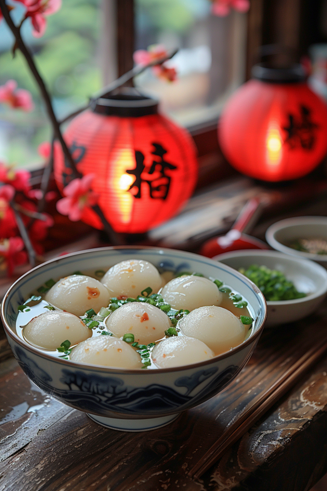 元宵节汤圆素材图AI图元素