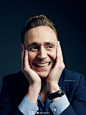 #Tom Hiddleston# by Bryce Duffy for Variety, April 2016 去年抖森捧脸照的成品效果 幕后照戳→O网页链接 ​​​​