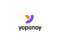 yoponoy Logo logos logotype minimal company y logo yoponoy logo brand branding identity app icon letter design typography logo designer icon letter logo print logo design cargo logo
