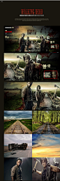 The Walking Dead by 韩雪冬 - UE设计平台-网页设计，设计交流，界面设计，酷站欣赏