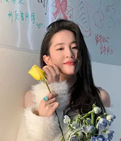 刘亦菲|壁纸 分享刘亦菲真是美的太有说法了，好高级的一张脸