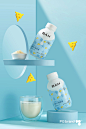 6AM代餐奶昔包装设计-古田路9号-品牌创意/版权保护平台