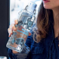 灵魂玻璃水瓶600ml/海洋 - 设计师 soulbottles | Pinkoi