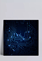 科技感电子电路板矢量背景图片|矢量图/PS素材,背景,科技背景,电路板,电路图,芯片,电子科技,底纹