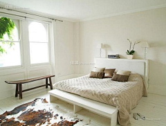 家装爱好者采集到卧室设计、床背景