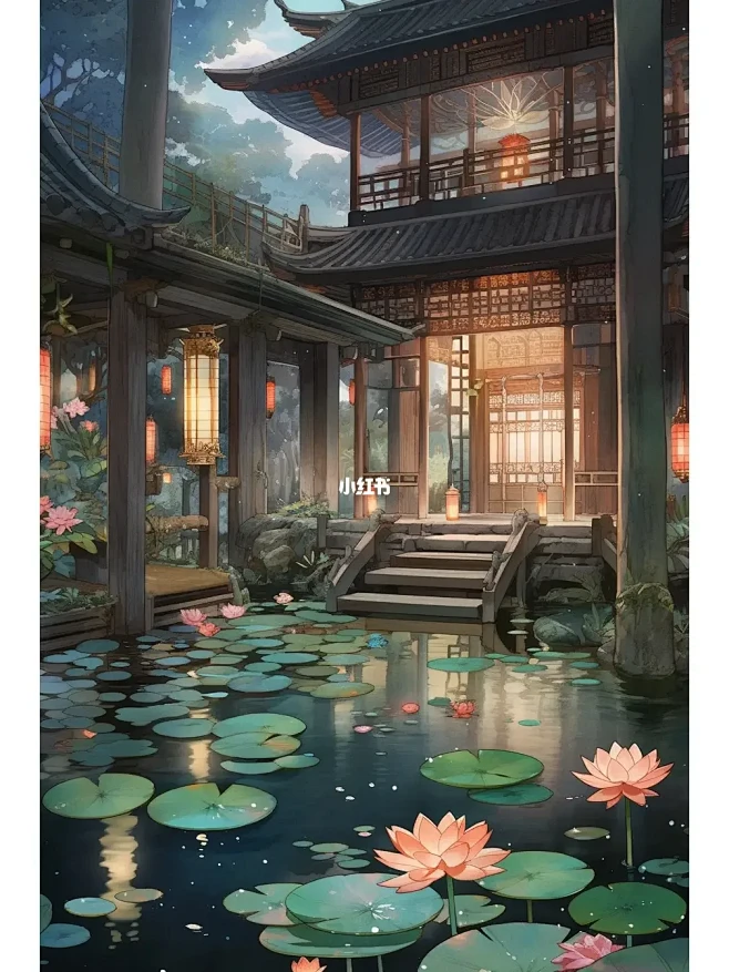 100个玄幻场景之八十三 琉璃池-花瓣网