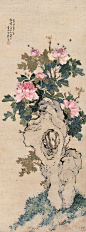 居廉(1828年9月22日-1904年5月5日)，广东省番禺县隔山乡(今属广州市海珠区)人，字士刚，号古泉、隔山樵子、罗湖散人。居廉是中国近代岭南地区著名的国画画家，善画花鸟、草虫及人物，尤以写生见长。和其从兄居巢并称"二居"。他初时学宋光宝和孟丽堂，后吸收各家之长，自成一家。笔法工整，设色妍丽，在继承和发展恽寿平没骨画法基础上，广泛运用了撞水和撞粉法，继承、发展和完善了"居派"艺术。