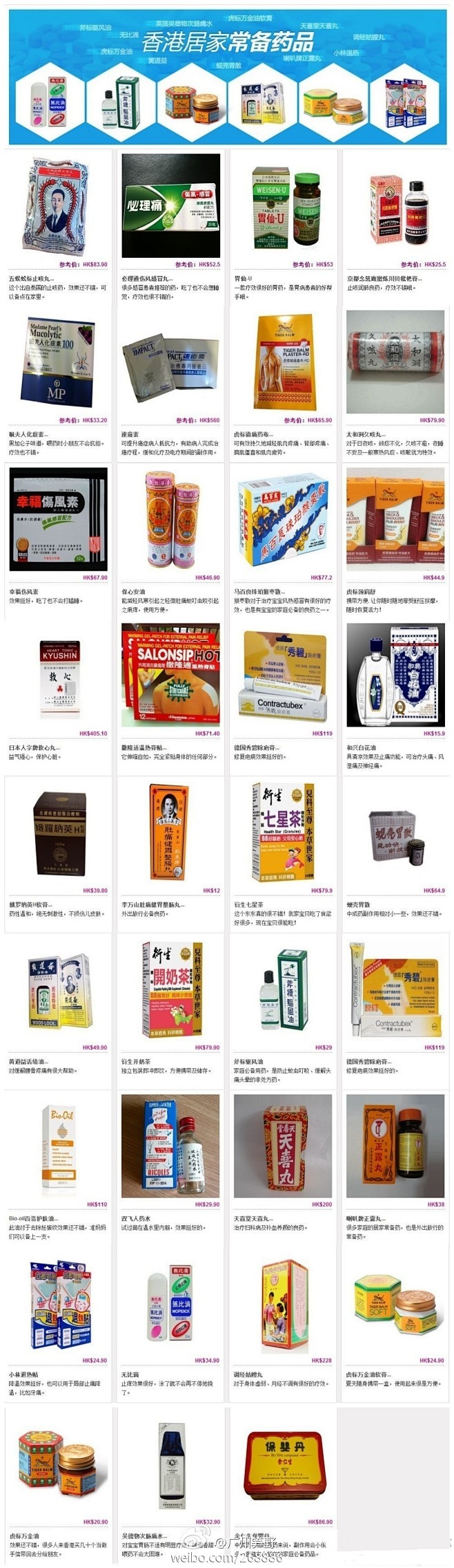 【最受内地人欢迎的香港家居药品】 附价格...