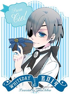 #黑执事# 少爷 啵酱 夏尔 壁纸 动漫 二次元 插画 同人 手绘『侵删』情侣耽美 BL 女性向