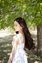 温心阳光唯美写真 宛若坠入凡尘“鲜女” 