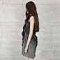 ISAEI 独立设计师品牌 独特性感 吊带小礼服裙 1411025A 原创 新款 2013