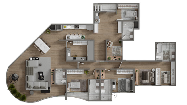 CGI - Floor Plan