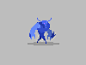 Block Destroyer gamedev animations : Sprite animations for a an in progress game project prototype I'm working on.