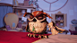 Check out the final version of yesterday’s work-in-progress. (Owl is startled by the results!)