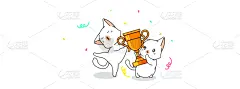 可爱的,卡通,猫,性格,动物,想法,绘画插图,乱画,安全的,斑点