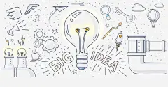灯泡 页面网页 平面电商 创意素材