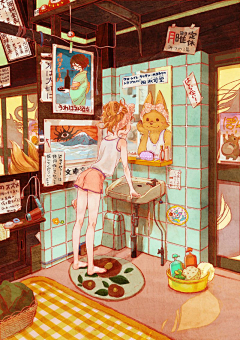 大贾大贾采集到插画