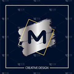 模板,品牌名称,英文字母M,传媒,商务,中老年男人,字母,华贵,信函,设计